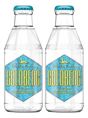 Goldberg Mediterranean Tonic Water 2er Set - 2x 200ml inkl. Pfand MEHRWEG von Mixcompany