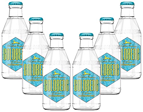 Goldberg Mediterranean Tonic Water 6er Set - 6x 200ml inkl. Pfand MEHRWEG von Mixcompany