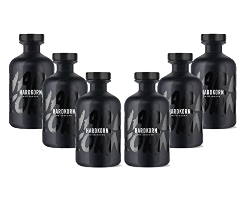 Hardkorn 6er Set Weizenkorn 6x 0,5L (32% Vol) von Sophia Thomalla Born 2 be wild- [Enthält Sulfite] von Mixcompany