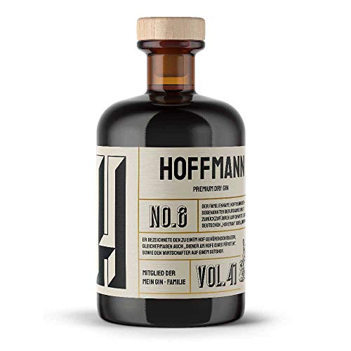 Hoffmann s Premium Dry Gin No8 - Der Hoffmann Gin 0,5L (41% Vol)- [Enthält Sulfite] von Mixcompany