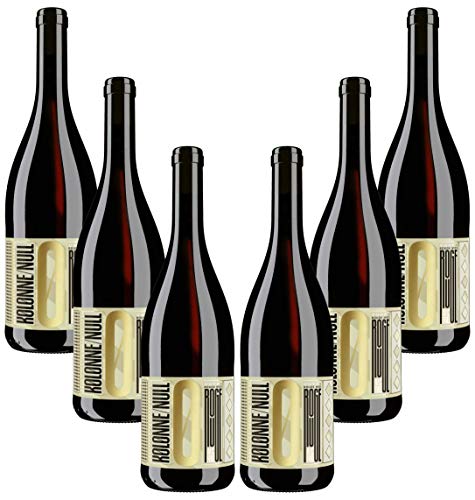 Kolonne Null Rouge 6er Set Alkoholfreier Rouge Cuvee N°2 Rotwein mit Korken 6x0,75L von Mixcompany