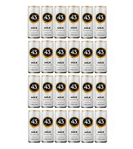 Licor 43 24er Set Milk 24x 0,25L (10% Vol) inkl. Pfand EINWEG Cocktail Longdrink ready to drink- [Enthält Sulfite] von Mixcompany