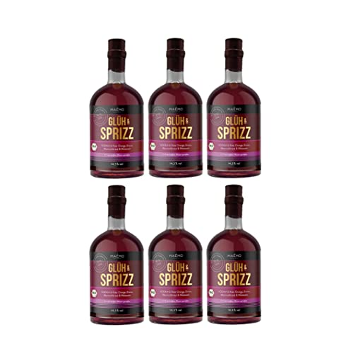 Maemo Organics Glüh & Sprizz 6x 0,7L (14,5% Vol) Bio Produkt Winterzauber auf der Zunge- [Enthält Sulfite] von Mixcompany