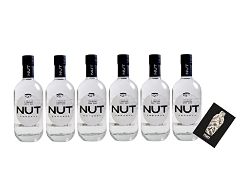 NUT 6er Set Emporda London Dry Gin 6x 0,7L (45% Vol) 13 Botanicals NUT Distillery- [Enthält Sulfite] von Mixcompany