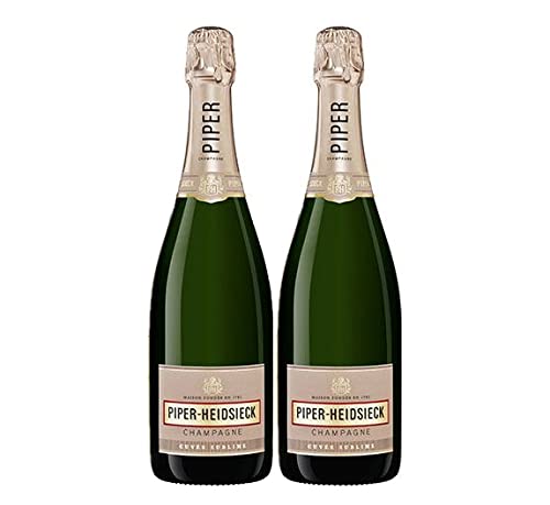 Piper Heidsieck 2er Set Cuvee Sublime 2x 0,75L (12% Vol) Champagner- [Enthält Sulfite] von Mixcompany