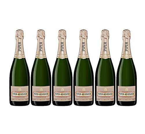 Piper Heidsieck 6er Set Cuvee Sublime 6x 0,75L (12% Vol) Champagner- [Enthält Sulfite] von Mixcompany