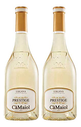 Prestige Lugana 2er Set Ca Maiol 2x 0,75L (13% Vol) Weißwein aus Italien- [Enthält Sulfite] von Mixcompany
