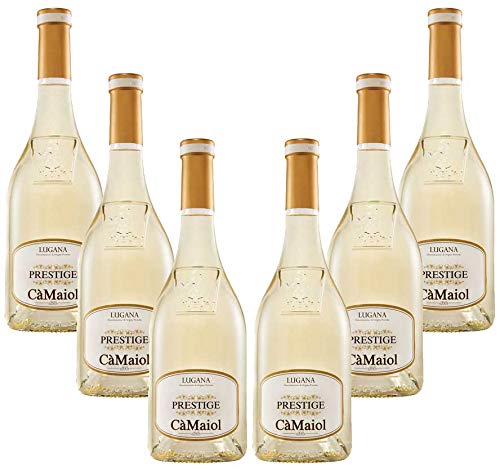 Prestige Lugana 6er Set Ca Maiol 6x 0,75L (13% Vol) Weißwein aus Italien- [Enthält Sulfite] von Liakai
