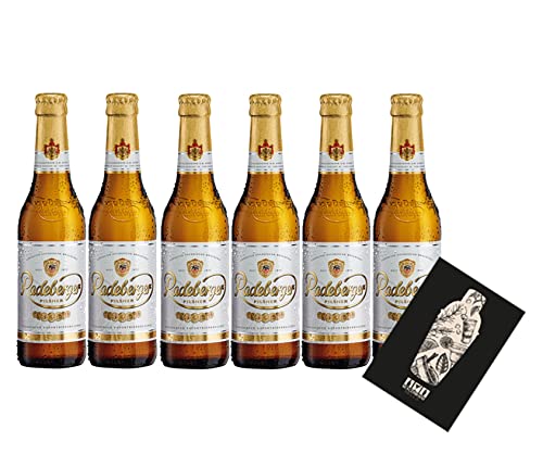 Radeberger Premium Pils 6er Set Bier 0,33l (4,8% Vol) mit Mixcompany Grußkarte inkl Pfand MEHRWEG- [Enthält Sulfite] von Mixcompany