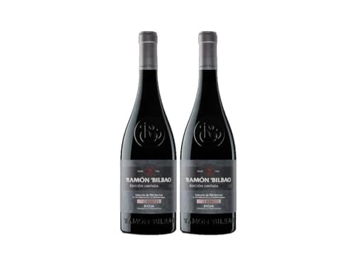 Ramon Bilbao Edicion Limitada 2er Set Rioja Rotwein 0,75L (14% Vol) limitierte Auflage Spanien blumiger Charakter Tempranillo Trauben Jahrgang variierend- [Enthält Sulfite] von Mixcompany