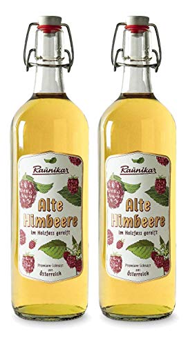 Raunikar - 2er Set Alte Himbeere Schnaps 2x 1L (38% Vol)- [Enthält Sulfite] von Mixcompany