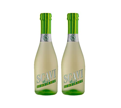 Scavi & Ray Hugo 2er Set Aperitivo Aperitif je 0,2L Piccolo (5,5% Vol)- [Enthält Sulfite] von Mixcompany