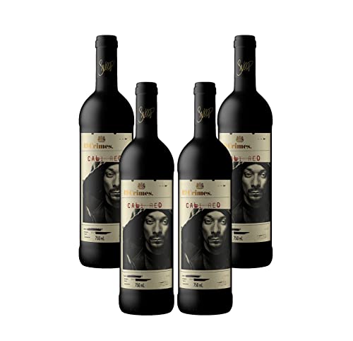 Snoop Dogg 4er Set Cali Red Rotwein 4x 0,75L (13% Vol) 19 Crimes Kalifornien Rotwein von Snoop Dogg- [Enthält Sulfite] von Mixcompany