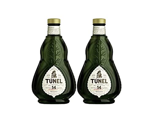 Tunel 14 2er Set Hierbas 0,7L (28% Vol) Reserva Familiar Tunel Kräuterlikör Hierbas de Mallorca- [Enthält Sulfite] von Mixcompany