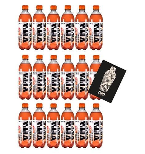 Vitavate Peach Vitamin Water, Packung mit 18 (18 x 0.5 l) EINWEG von Vitavate