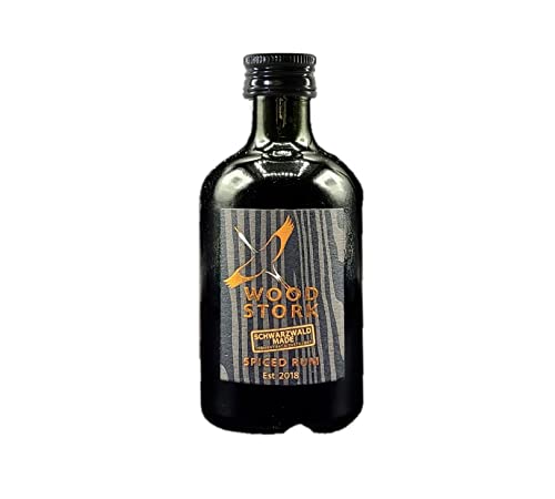 Wood Stork Spiced Rum 0,1L (40% Vol) Schwarzwald Rum Miniatur - [Enthält Sulfite] von Mixcompany