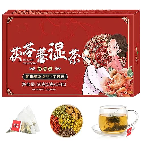 Body Dampness Clearing Herbal Tea, Herbal Stone Clearing Tea, 18 Flavors Liver Care Tea, Chinese Nourishing Liver Tea, Nourish the Liver and Protect the Liver Detox Repair Tea (1 Box) von Mixdameny