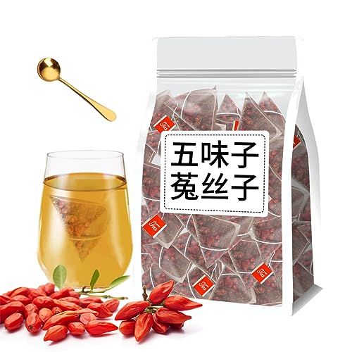 Men’s Essentials Five Flavors Goji Berry Tea - Five Flavors Goji Berry Tea - Goji Berry Tea, Nourishing Kidney Care Health Liver Care for Men (10 Bag) von Mixdameny