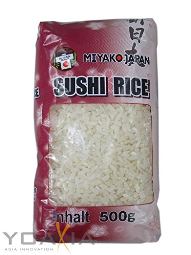 Miyako Japan Sushi Reis Rundkorn, 0,5 kg von Miyako