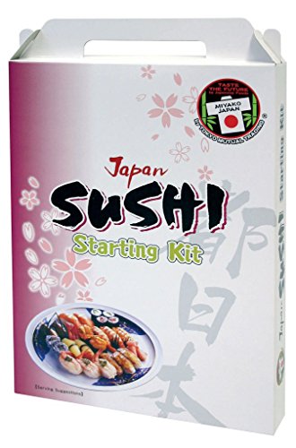 Miyako Startset für Sushi, mit Reis, 1er Pack (1 x 400g ) von MIYAKO