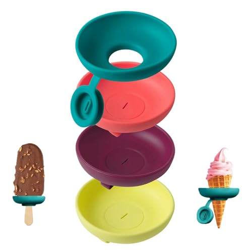 4 Stück Tropffrei E-is Am Stiel Halter, Silikon Eishalterung Wiederverwendbarer Eisstielhalter Eislutscher Halter Tropfschutz Für Erwachsene, Kinder Und Kleinkinder 4 Stück Tropffrei E-is Am Stiel Halter, Silikon Eishalterung Wiederverwendbarer Eisstielhalter Eislutscher Halter Tropfschutz Für Erwachsene, Kinder Und Kleinkinder von Miyanvuo