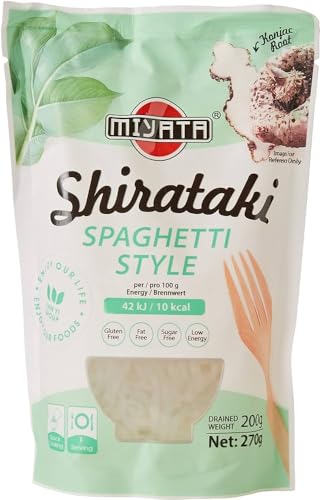 MIYATA Shirataki, Spaghetti Nudeln aus Konjakmehl, 270 g MIYATA Shirataki, Spaghetti Nudeln aus Konjakmehl, 270 g von Miyata