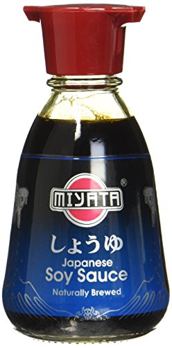 Miyata Sojasauce, japanisch, 4er Pack (4 x 150 ml) von Miyata