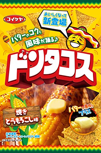 Mizuumichiya Don Tacos gegrilltem Mais Geschmack 58gX12 Taschen von Koikeya