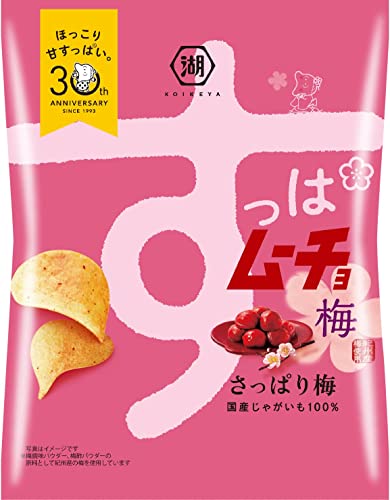 Mizuumichiya sauer Mucho Chips erfrischende Pflaume 55gX12 Taschen von 湖池屋