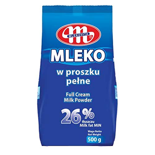 Mlekovita Vollmilchpulver 26% Fett Nettogewicht - 500g Beutel von Mlekovita