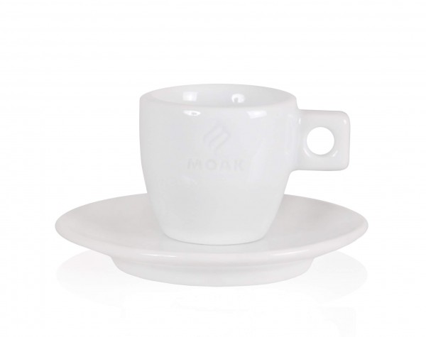 Moak Espressotasse weiß - nur Obertasse >>> Untertasse extra bestellen von Moak