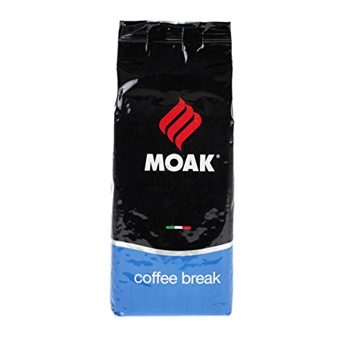 Moak Kaffee Break Bohnen, 1er Pack (1 x 1 kg) von Moak