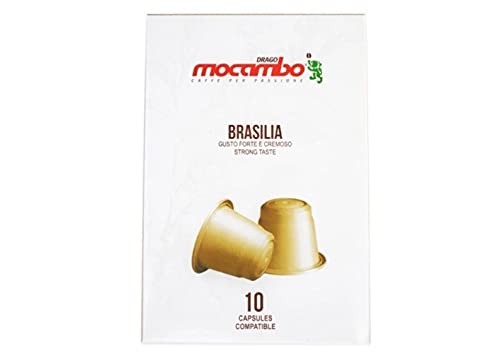 Mocambo Brasilia Kapseln für Nespresso® - 10 Kapseln von Mocambo Caffé