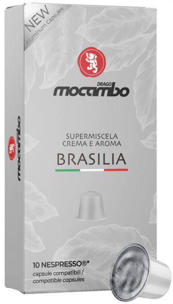 Mocambo Nespresso®-kompatible Kapseln Brasilia von Mocambo