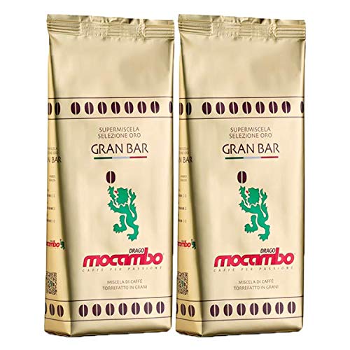 2 x Mocambo Gran Bar Selezione Oro, 250g Bohnen 2 x Mocambo Gran Bar Selezione Oro, 250g Bohnen von Mocambo