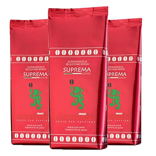 3 x Mocambo Suprema, 250g Bohnen von Mocambo