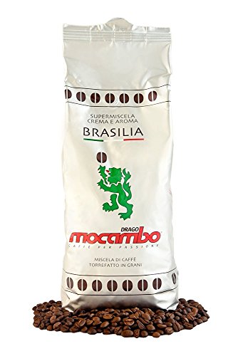 6x 1 kg mocambo Kaffee Espresso BRASILIA, Caffe Bohnen von Mocambo