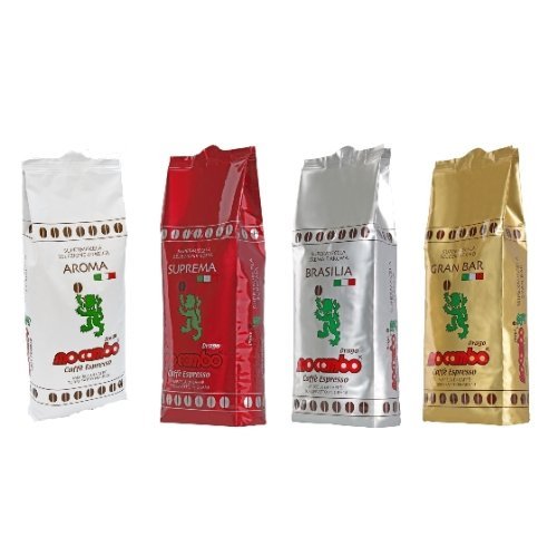 Mocambo 4 x 250g Bohne Probierset von Mocambo