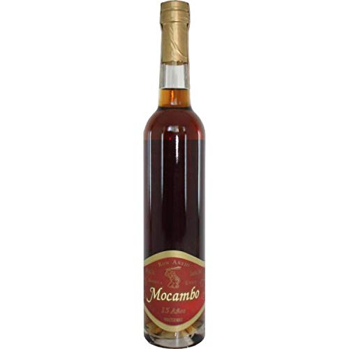 Premium Rum aus Mexiko, Single Barrel, 15 Jahre Lagerung, Flasche 500ml - Ron Añejo MOCAMBO 15 Años, 40% vol, 500ml von Mocambo