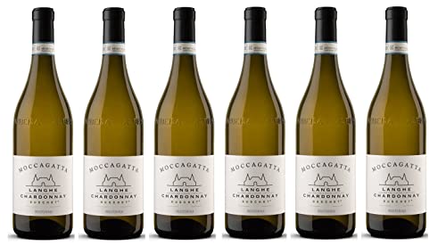 6x 0,75l - Moccagatta - Buschet - Chardonnay - Langhe D.O.P. - Piemonte - Italien - Weißwein trocken von Moccagatta