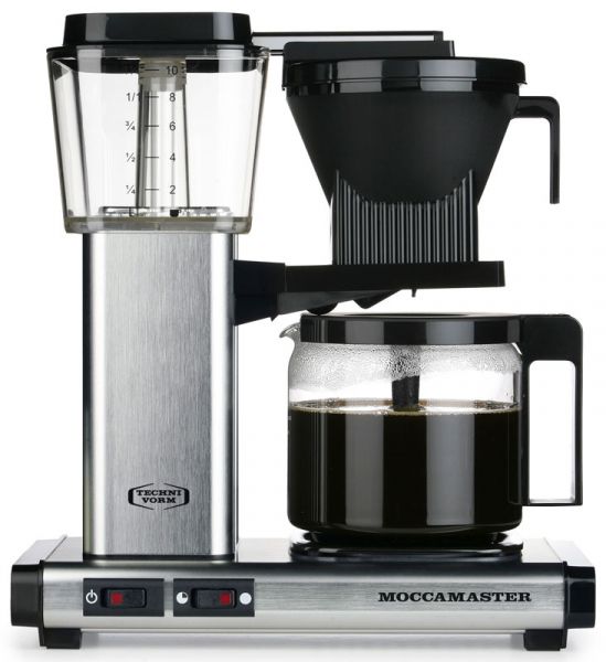 Moccamaster Kaffeemaschine Gebürstet Moccamaster Kaffeemaschine Gebürstet von Moccamaster
