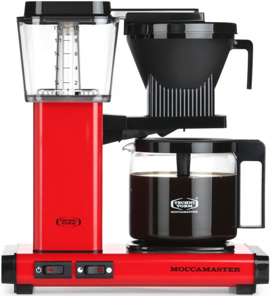Moccamaster Kaffeemaschine Rot von Moccamaster