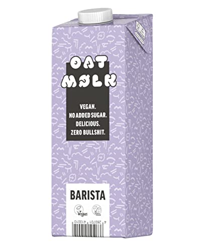 Oat Mølk Barista - 24er Pack (24 x 1 Liter) - Barista Hafer-Drink auf Pflanzenbasis ohne Zucker-Zusätze - Vegane Milch-Alternative zum Aufschäumen von Mølk