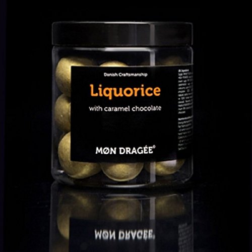 MØN Dragée Liquorice - Lakritz mit Karamelschokolade, 150g von Moen Dragée