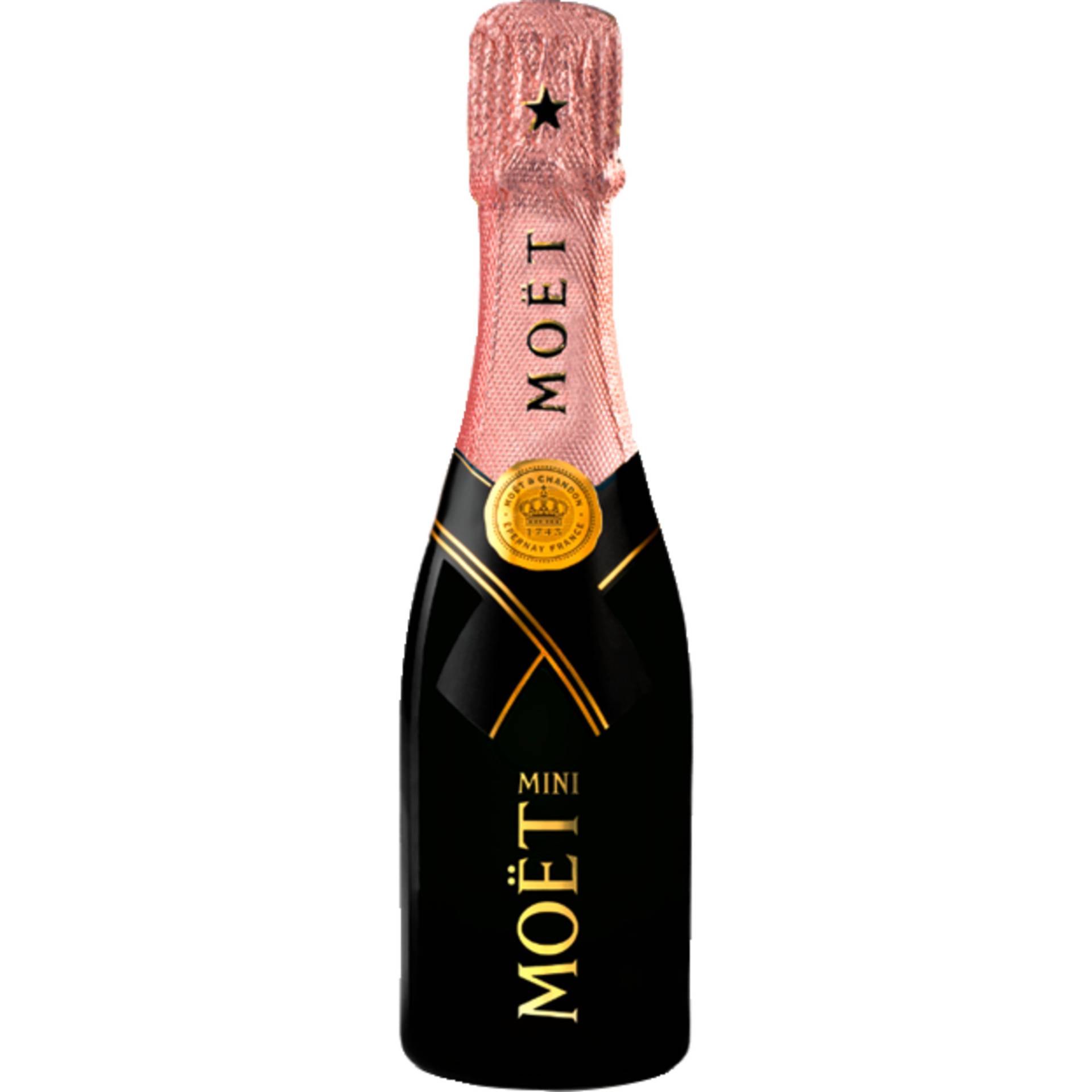 Champagne Moet & Chandon Imperial Rosé, Brut, Champagne AC, 0,2L, Champagne, Schaumwein von Moet Hennessy Deutschland GmbH Seidlstr. 23 80335 München