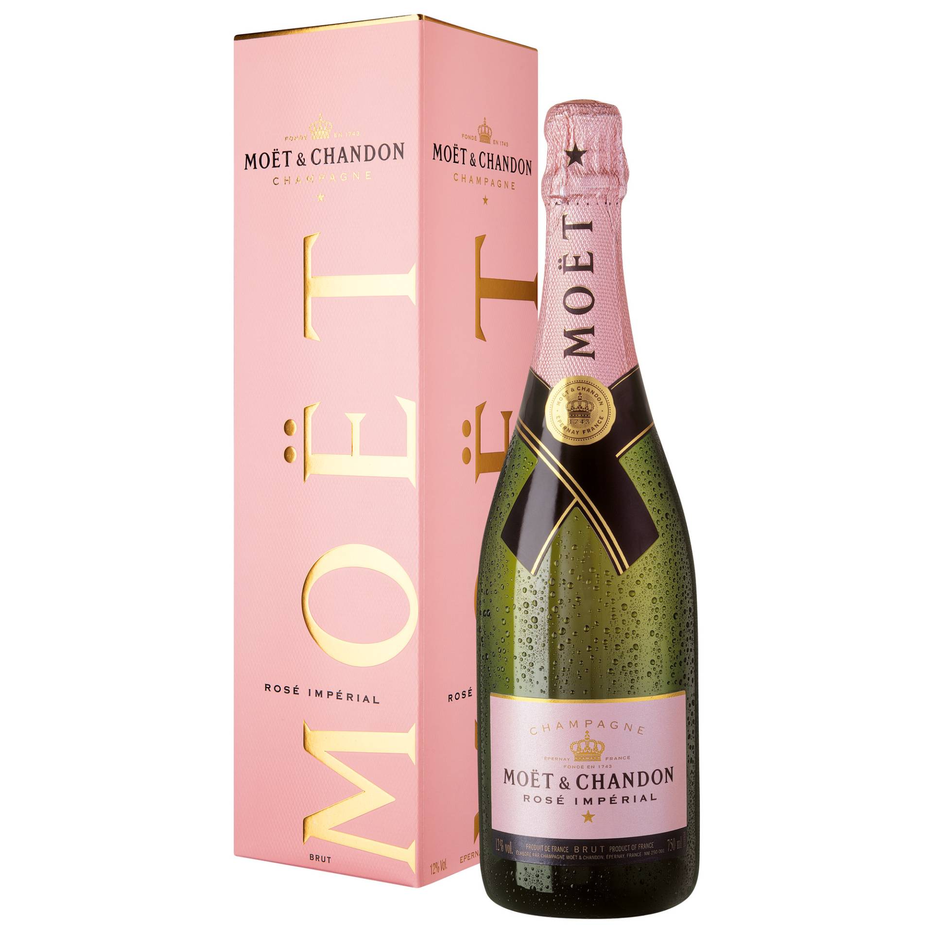 Champagne Moet & Chandon Imperial Rosé, Brut, Champagne AC, Geschenketui, Champagne, Schaumwein von Moet Hennessy Deutschland GmbH Seidlstr. 23 80335 München