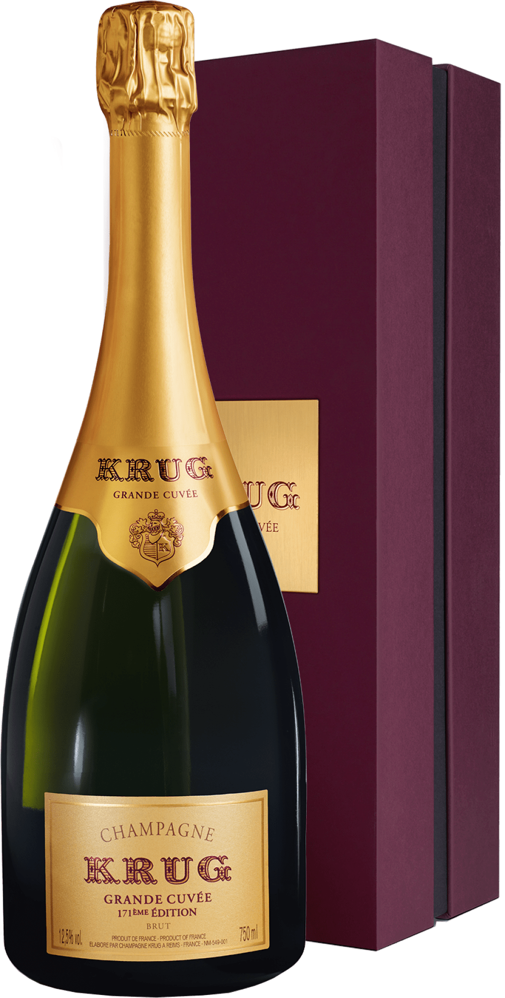 Krug Champagner Brut Grande Cuvée »171 Edition« in Geschenkverpackung Krug Champagner Brut Grande Cuvée »171 Edition« in Geschenkverpackung
