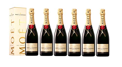 - 6 FLASCHEN - Moët & Chandon Champagne Imperial Brut 750ML von Moët & Chandon