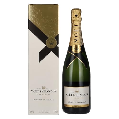 Moët & Chandon Champagne RÉSERVE IMPÉRIALE Brut 12,5% Vol. 0,75l in Geschenkbox von Moët & Chandon