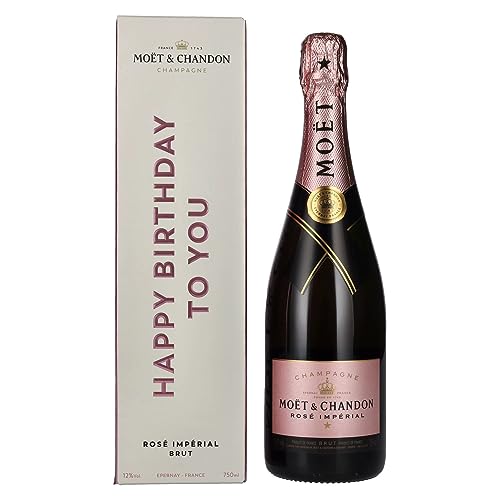 Moët & Chandon Champagne ROSÉ IMPÉRIAL Brut Milestones 12% Vol. 0,75l in Geschenkbox von Moët & Chandon